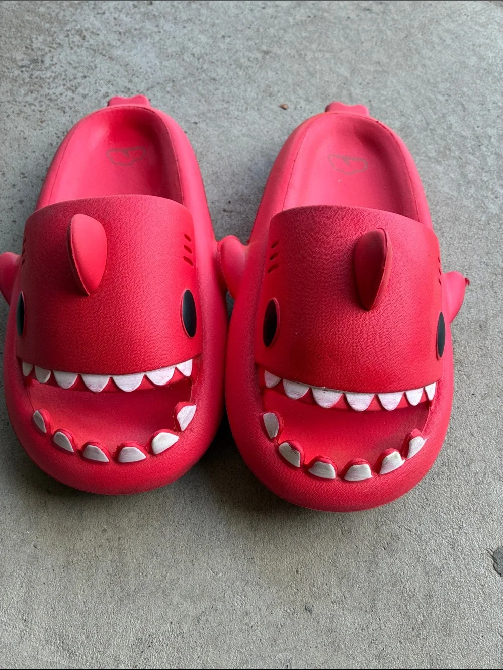 Red shark slides